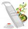 Börner Roko PowerLine Coupe-Légumes Set avec Porte-Fruits (2 pièces) • Coupe-Julienne pour Fruits & Légumes + Porte-Fruit • Râpe Julienne • Set de Mandoline • Couleur: Blanc
