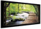 murando Wandbild Mega XXXL FensterblickEinteiliger XXL-Format Kunstdruck zur Selbstmontage Leinwandbilder moderne Bilder DIY Wanddekoration Wohnung Deko Wald c-C-0389-ak-e