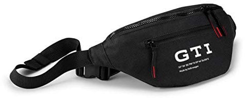 Volkswagen 5HV087314A Gürteltasche, GTI-Kollektion, Schwarz, rot, weiß, M