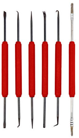 Weller WLACCSAK-02 Solder Aid Kit with 6 Double Sided Tools for Multi Functional Capabilities