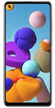 Samsung Galaxy A21s Smartphone, 64 GB, Nero (Ricondizionato)