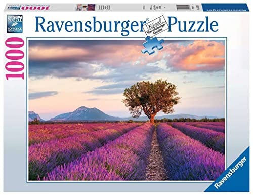 Ravensburger Puzzle 16724 - Lavendelfeld zur goldenen Sonne - 1000 Teile Puzzle für Erwachsene und Kinder ab 14 Jahren, Puzzle mit Landschafts-Motiv