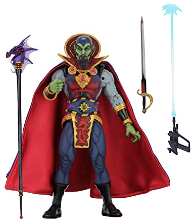 NECA Defenders of The Earth Serie - Ming The Merciless - 17,8 cm große Actionfigur