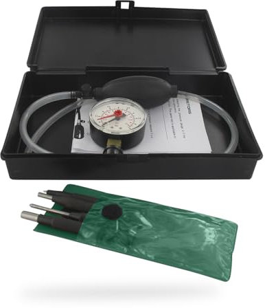 UNIVERSEL - Kit Outillage Carburateur - Coffret De Contrôle D'étanchéité Avec Manomètre + Outillage