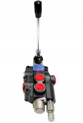 Presko Hydraulikventil Hydraulischer Verteiler Monoblock - Mit Hebelsteuerung Durchfluss 40l/min - Hochwertiger Stahl - Landwirtschaft Brandlöschung Maschinen Pflüge Lader Gabelstapler (1 Abschnitt)