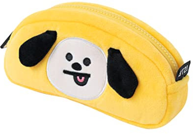 Grupo Erik BT21 Chimmy Official Pencil Case | BT21 Offizielles Mäppchen |BTS Fanartikel | BTS Federmäppchen | Stifte Etui | Stifte Federmappe