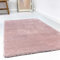 Wecon Home Kuschelig weicher Esprit Hochflor Teppich, bestens geeignet fürs Wohnzimmer, Schlafzimmer und Kinderzimmer RELAXX (130 x 190 cm, rosa)