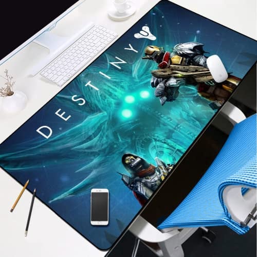 BILIVAN Destiny 2 Mouse Pad Oversized Game Peripheral Keyboard and Mouse Pad (900 * 400mm,18)