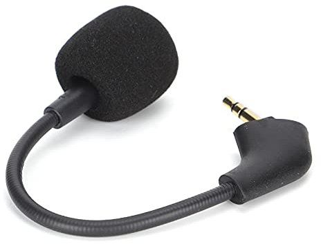 Yunseity Ersatzmikrofon für Kingston HyperX Cloud Core/HyperX Cloud II/HyperX Cloud Gaming Headset, 3,5-mm-Spielmikrofon mit Geräuschunterdrückung