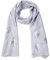 URAQT Schal Damen, Schultertuch Warme Winter Schals, Große Baumwolle Halstuch Tuch, Elegantes Umschlagtuch Stola, 90 x 180cm（Silber-Grau）