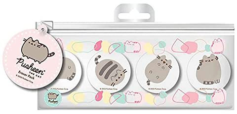 empireposter Pusheen - Radiergummi Set - 4 Eraser - 6,5x18 cm