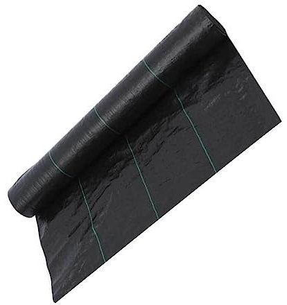 lmoikesz Landwirtschaftliche Anti Gras Tuch Unkrautschutzmatte, wasserdichter Kunststoff Mulch, Dicker, tragbar, faltbar, Unkrautbekämpfungsstoff