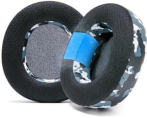 WC Freeze Nova Pro Wireless – Kühlende Gel-Ohrpolster NUR für Arctis Nova Pro Wireless (passt Nicht auf andere Modelle), hergestellt von Wicked Cushions, verbesserte Schallisolierung | Snow Camo