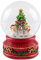 Musicboxworld MMM GmbH, 63033 Spieluhr - Schneekugel Weihnachtshunde vor dem Tannenbaum 120 mm