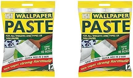 151 Wallpaper Paste - 10 Roll pack (Pack of 2)