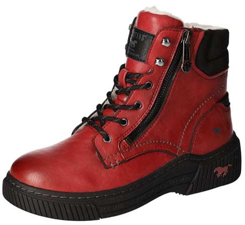 Mustang Damen 1436-606 Schnuer-Booty, rot, 41 EU