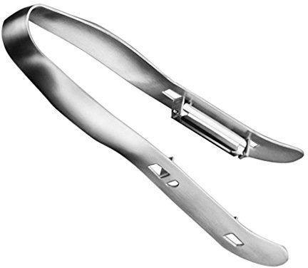 Stainless Steel Asparagus And Vegetable Peelers, 20Cm Long Tongs For Barbecue And Salad, Potato Planing Tool For Kitchen, Durable And Practical