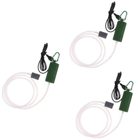 Yardwe 3 Stücke Aquarium Luftpumpe Pumpe Und Heizung Fischteich Luftpumpe Aquarium Luftblase Grün