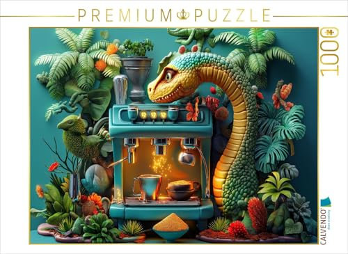 CALVENDO Puzzle Dino | 1000 Teile Lege-Größe 64 x 48 cm Foto-Puzzle für glückliche Stunden