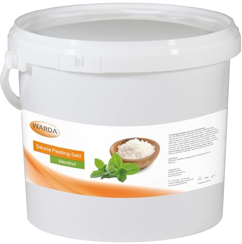 Warda Sauna – Peeling Salz Menthol Hautpflege 5 Kg