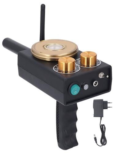 Telituny Professional Metall -Detektor, 1000 M Langerer Golddetektor mit 30 M Tiefe, Pinpointer- und LCD -Display für Schatzsuche, Strand und Feldforschung (Erkennung von (EU