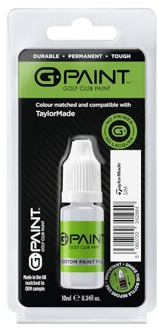 G-Paint Golf Club Paint, TaylorMade SIM2 - SIM2 MAX - SIM MAX D - Compatible, WHITE/GREY, 10ml