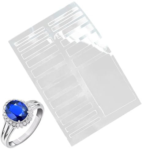 Regolatore per anelli più piccoli, per donne e uomini, riduttore di dimensioni per anello in silicone, confortevole, trasparente, per palestra, nuoto, fidanzamento