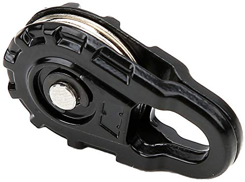 ZAICOLER Racing Heavy Duty Metal Winch Snatch Block for 1:10 RC Car- Easy Installation & Strong- 1 Pc Black