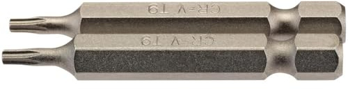 Draper 66485 T9 1/4 Hex Draper TX-Star® Insert Bit 50mm Long (2 Piece)