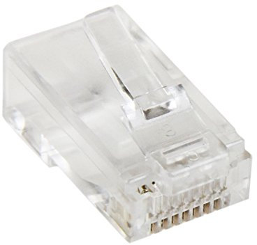 StarTech.com 50 Prises RJ45 Cat5e mâle - Connecteurs Modulaires Multibrin RJ45 Catégorie 5e en vrac - Fiches RJ45 Cat 5e (CRJ4550PK)