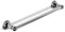 Croydex Westminster Wall Mounted Towel Rail with Zinc Alloy Construction, Chrome
