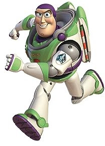 RoomMates Wandsticker Disney Toy Story Buzz, RMK1431GM, Mehrfarbig, 46 cm L X 13 cm W