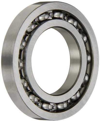 SKF 16007 Radial Bearing, Single Row, Deep Groove Design, ABEC 1 Precision, Open, Normal Clearance, Steel Cage, Metric, 35mm Bore, 62mm OD, 9mm Width, 8150lbf Static Load Capacity