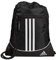 adidas Alliance Rucksack mit Kordelzug, Turnbeutel, Marineblau, Einheitsgröße, Schwarz, Einheitsgröße