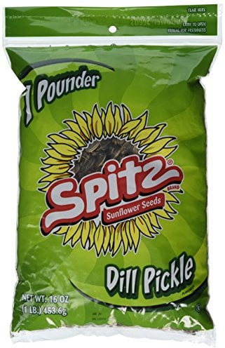 Spitz Sunflower Seeds Dill Pickle, 1 Pound Bag (Single)
