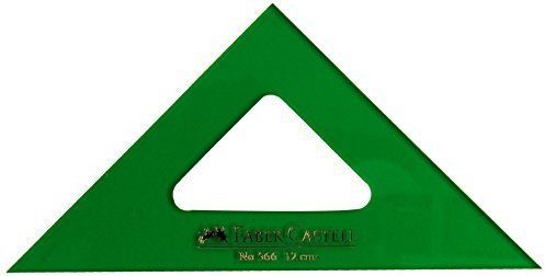 Faber-Castell 566 Geodreieck 12 cm grün