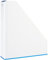 Leitz Porte-Revues, A4, Blanc/Bleu Métallisé, WOW Dual, 53621036