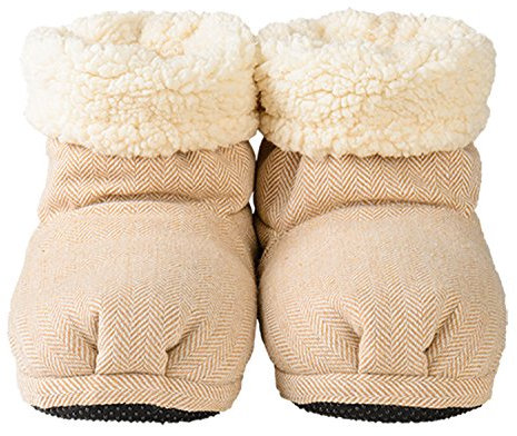 Warmies WärmeHausschuhe Slippies CountryStyle beige