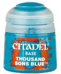 Citadel Games Workshop Colour Base: Thousand Sons Blue (12ml) Paint