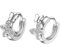 chenyesun Ohrringe Damen Mädchen 925 Sterling Silber Ohrstecker Zircon Schmetterling Creolen aus echte 925 Sterling Silber für Party Schmuck