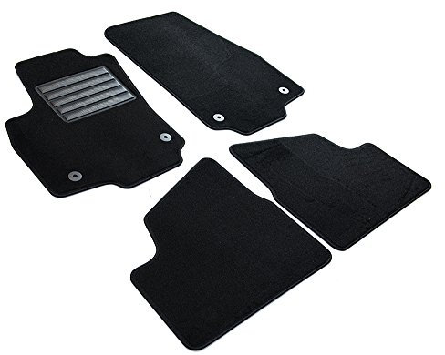 MDM SP-2482 Fußmatten Velours Autoteppich passend für Opel Astra H GTC wagon 2004>2009, black