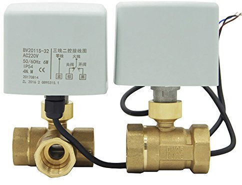 T o L type - vanne 3 voies motorisée DN15 DN20 DN25 - vanne spherique (T DN25)