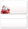 10 Briefumschläge Weihnachten, BRIEF AN DEN WEIHNACHTSMANN DIN LANG (220x110 mm) | Paper-Media