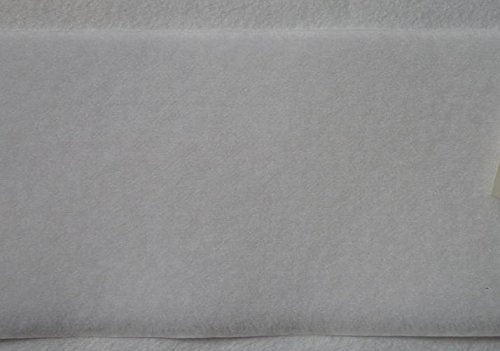 1m Klettband ( nur) Flauschband weiß 150 mm zum nähen