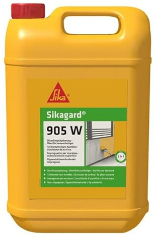 SikaGard-905 W - Prévention du salpêtre et anti-humidité - Sika - 5 L
