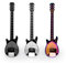 Teelöffel Set Gitarre - Gitarrenform in versch. Farben
