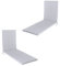Pack 2 Cojines para Tumbona de Exterior estándar Olefin Color Gris Claro, Medidas 196x60x5 cm, No Pierde Color, Desenfundable, Funda cojín con Relleno para Tumbona de jardín, Cojín Hamaca de Piscina