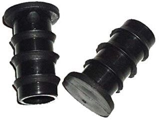 Weedness PE Endstopfen 16 mm - Micro Drip Wasserschlauch Bewässerung Automatische Schlauch Pflanzen Garten Blumen Rasen Tropfbewässerung