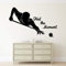 NSRJDSYT Billard Sport Wandtattoo Motivation Zitate Fühlen Sie den Moment Billard Spieler Wandaufkleber Vinyl für Home Interior Decor 68x42cm