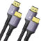 Stouchi Cable 8K 1.2M, Ultra HD 48 Gbp/s Alta Velocidad 8K60hz 4K120hz 144Hz 165Hz RTX 3080 DSC eARC Dynamic HDR10 4: 4: 4 HDCP 2.2 y 2.3 Dolby,HDMI 2.1 Compatible con TV/PS5/Xbox Series X,2 Paquetes